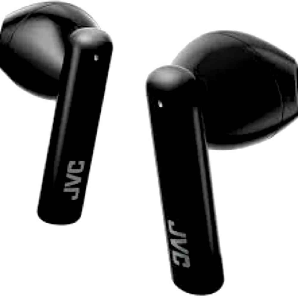 JVC Lightweight True Wireless Earbuds with 12mm Driver Unit HAA4TB (Blac…
